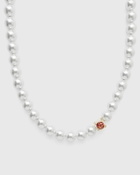 Casablanca LOGO PEARL NECKLACE gold Mens Jewellery