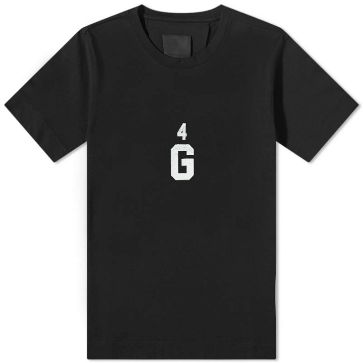 Photo: Givenchy Men's 4G Front & Back Logo T-Shirt in Black