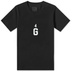 Givenchy Men's 4G Front & Back Logo T-Shirt in Black