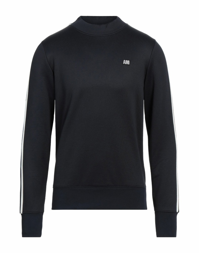 Photo: Ami Alexandre Mattiussi Mens Sweatshirt in Midnight blue