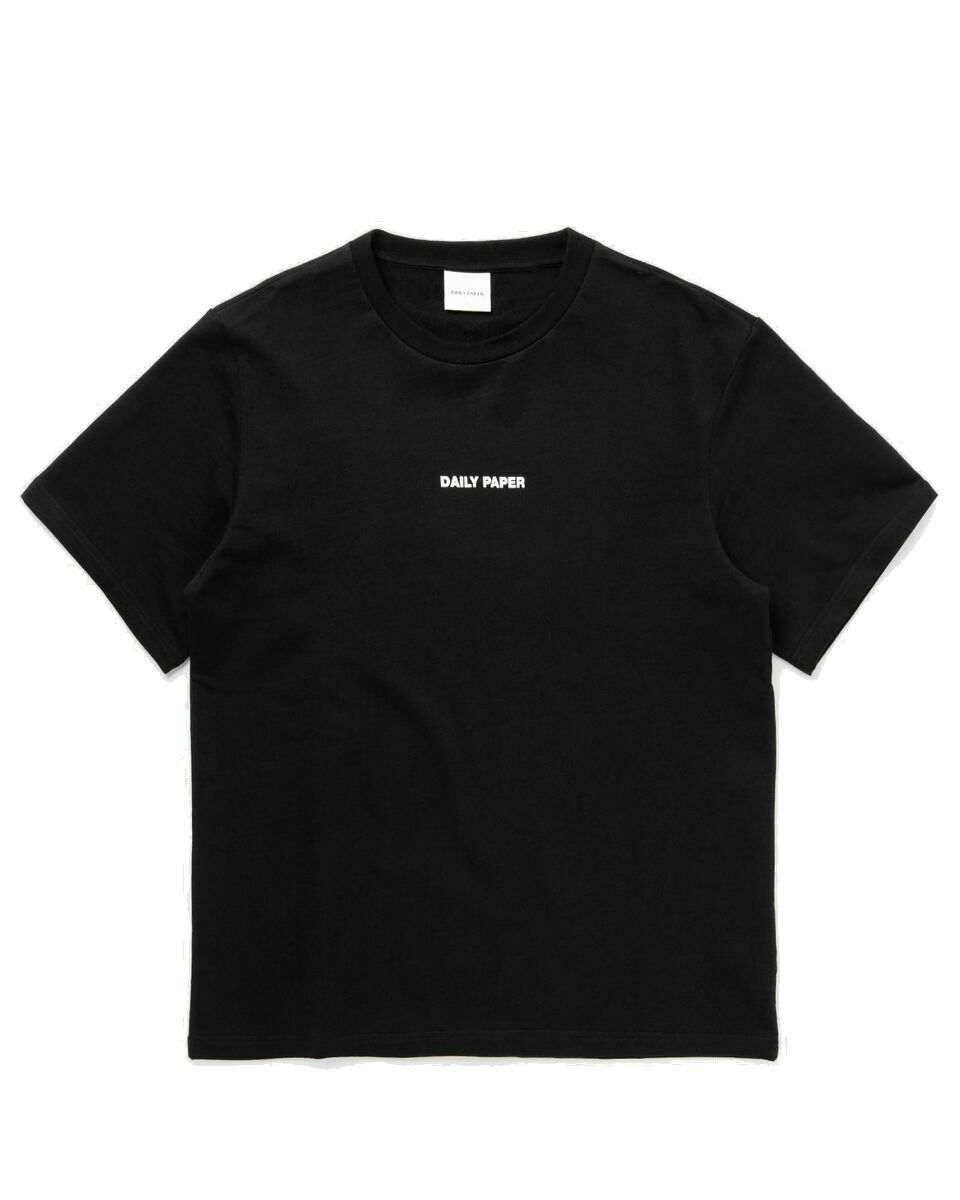 Photo: Daily Paper Refarid T Shirt Black - Mens - Shortsleeves