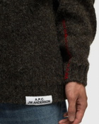 A.P.C. X Jw Anderson Pull Ange Brown - Mens - Pullovers