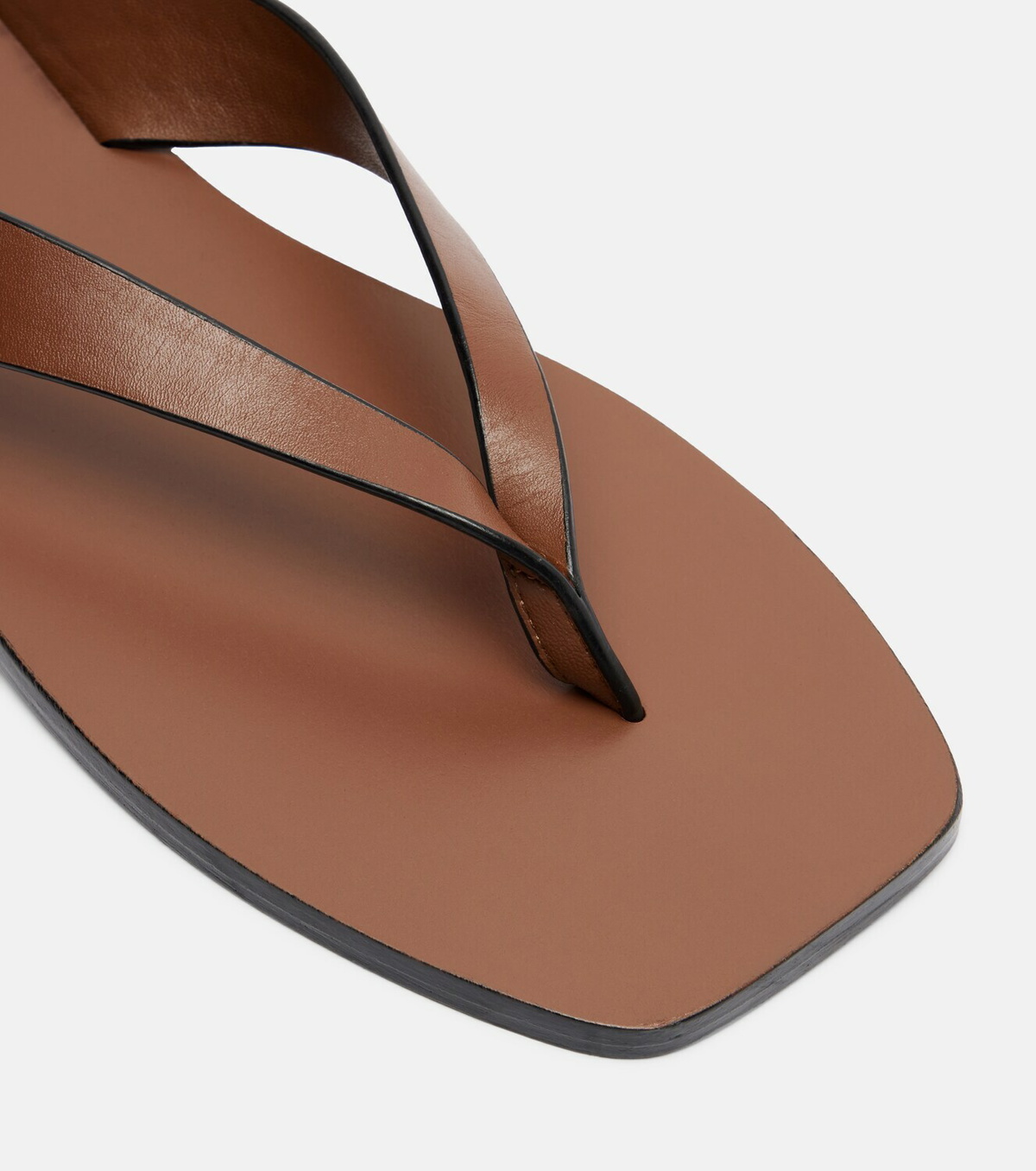 A.Emery Kinto leather thong sandals