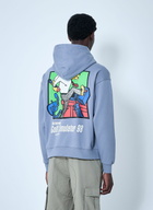 Metalwood Logo Print Hooded Sweatshirt