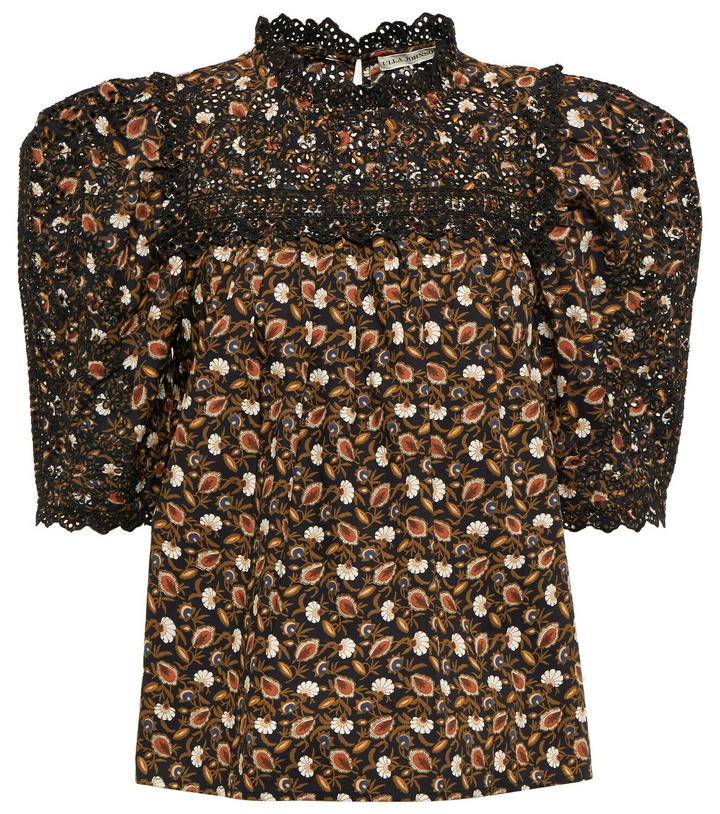 Photo: Ulla Johnson Yvonne floral cotton blouse