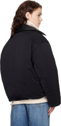 Bottega Veneta Black Tech Nylon Down Jacket