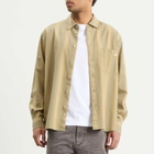 Polar Skate Co. Men's Ben Stripe Shirt in Green Stripe