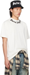 Palm Angels Off-White Printed T-Shirt