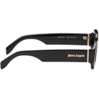 Palm Angels Black Riplay Sunglasses