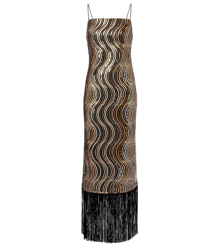 Photo: Taller Marmo Hemingway Disco sequined midi dress