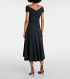 Dorothee Schumacher Soft Drape off-shoulder midi dress