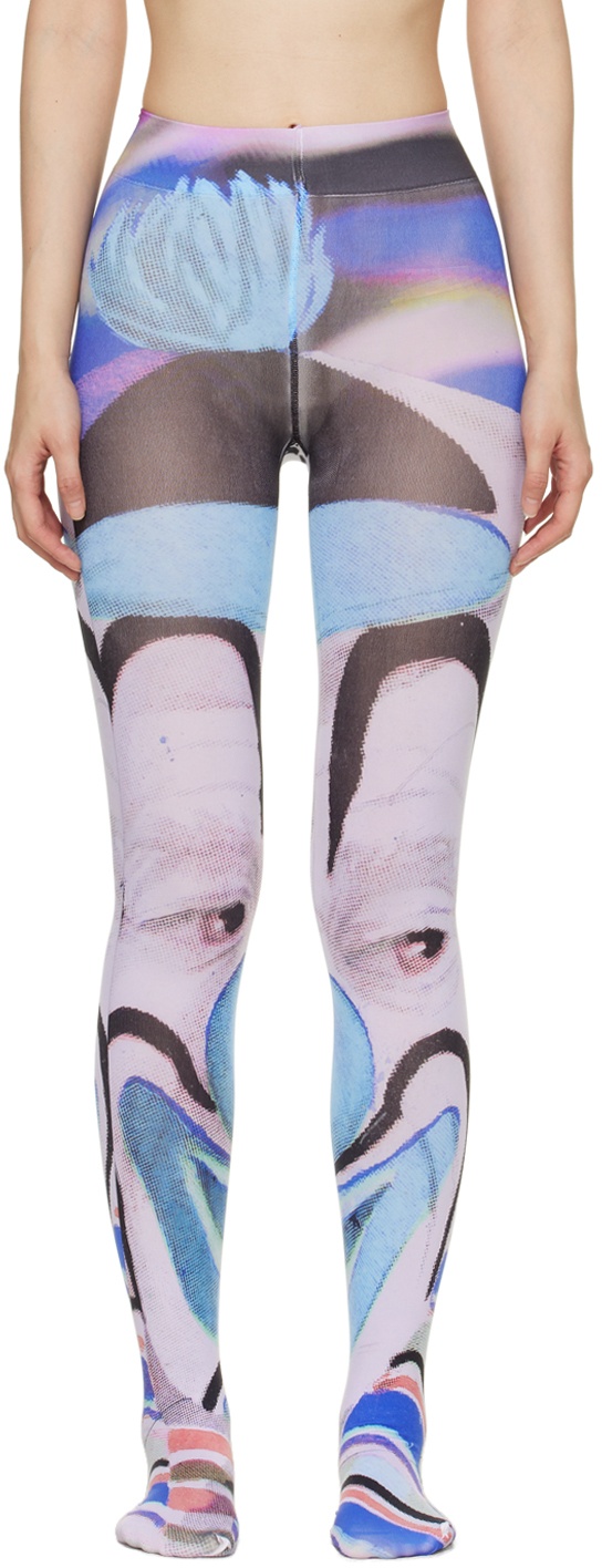 Photo: TYT Multicolor 'A Few Clowns Short Of A Circus' Tights