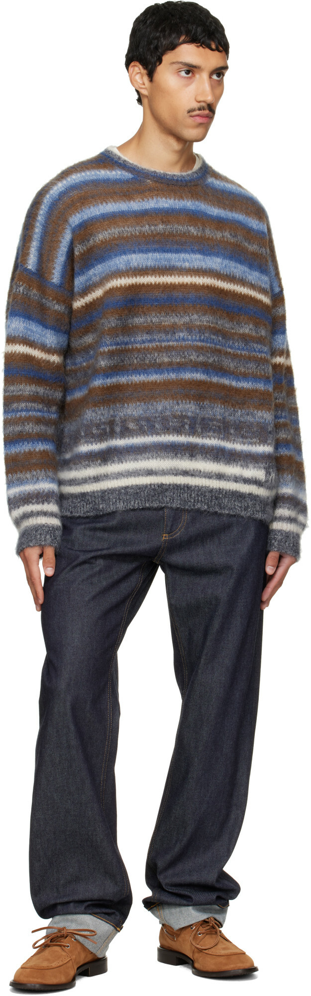 Isabel Marant Navy & Brown Scolan Sweater