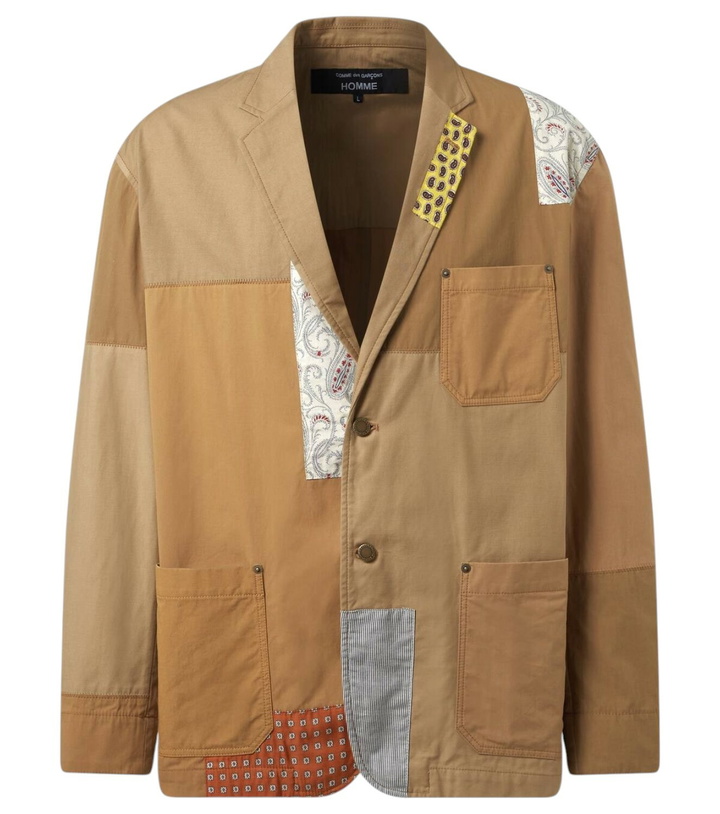 Photo: Comme des Garçons Homme Cotton-blend satin blazer