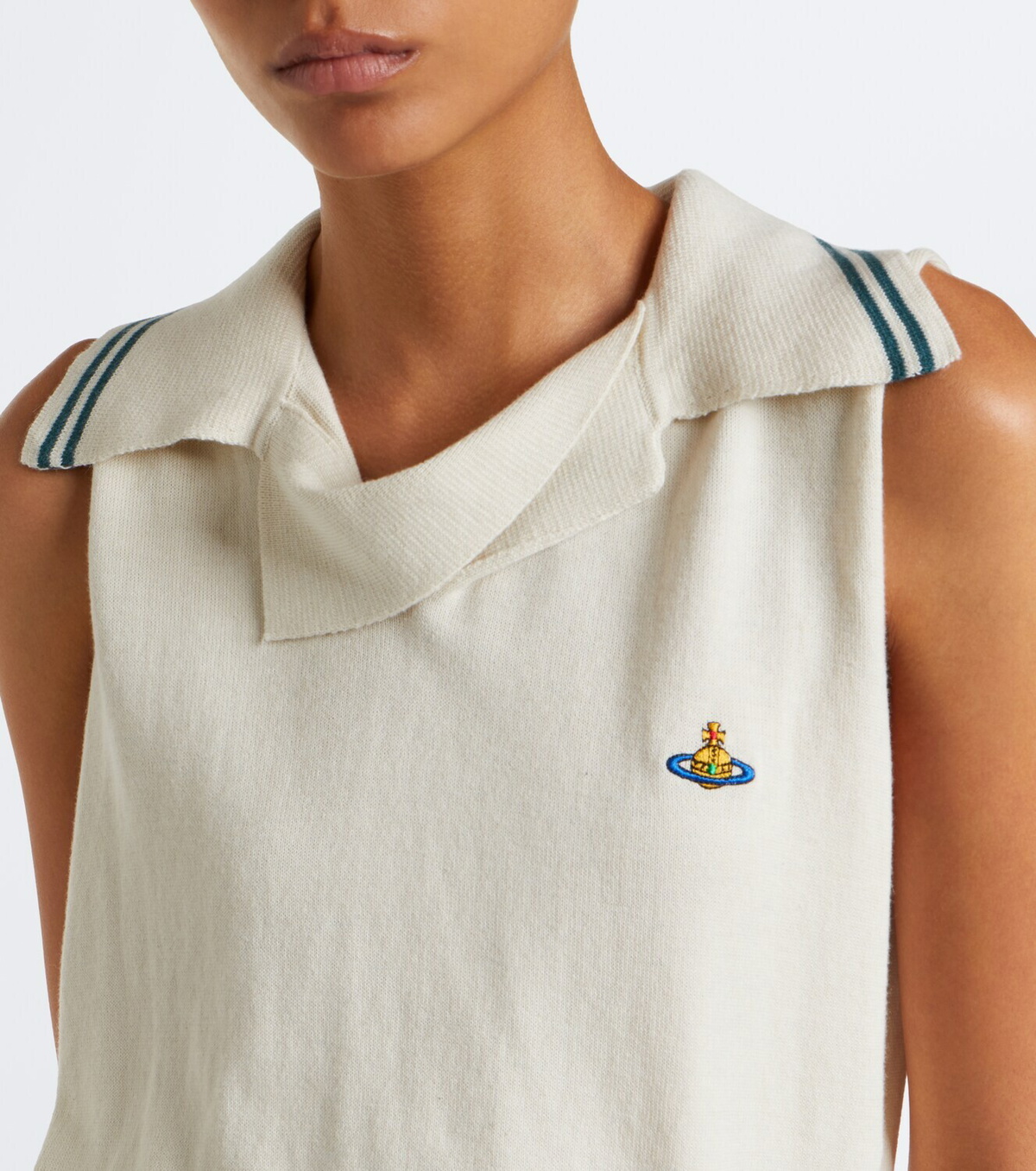 Vivienne Westwood Doubletake cotton and cashmere polo shirt