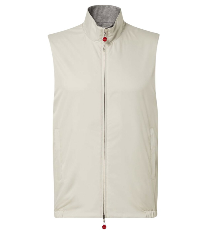 Photo: Kiton Reversible vest
