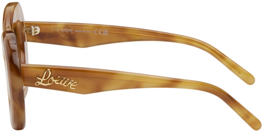 LOEWE Tortoiseshell
Wing Sunglasses EUC/COA Loewe Eyewear Wing Sunglasses In Acetate | Wardrobe Icons main image 4