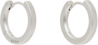 C2H4 Silver Basics Earrings
