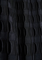 Simkhai Drue Textured Cut-out Knit Midi Skirt Black
