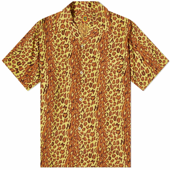 Photo: Human Made Men's Leopard Vacation Shirt in Yellow