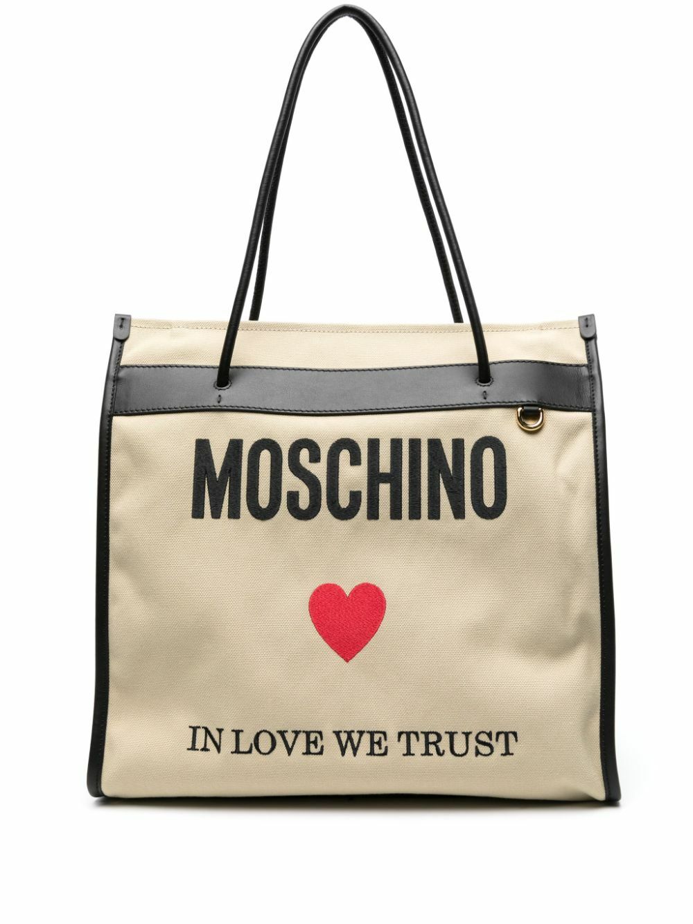 MOSCHINO - Logo Shopping Bag Moschino