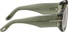 TOM FORD Green Bronson Sunglasses