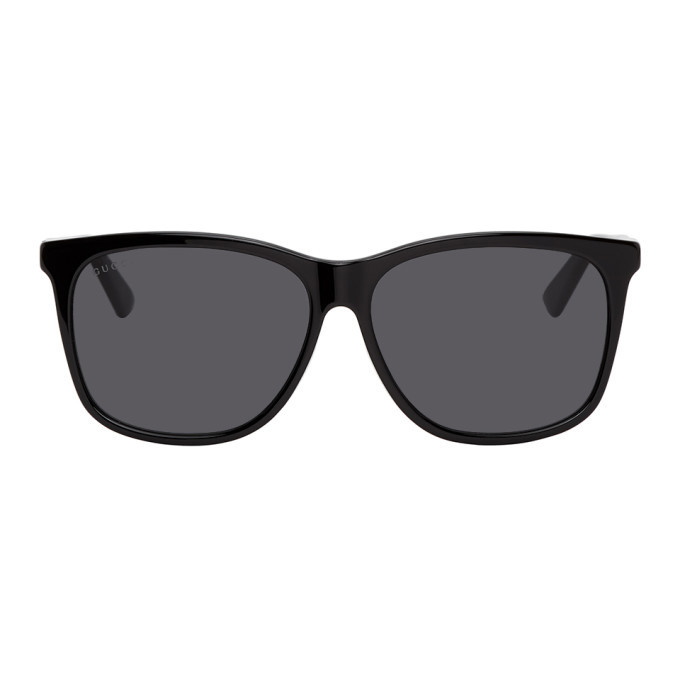 Photo: Gucci Black Square Sunglasses