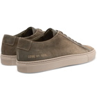 Common Projects - Achilles Leather and Suede Sneakers - Men - Green