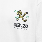 Kenzo Paris Men's Kenzo Oversized Tiger K Logo T-Shirt in White