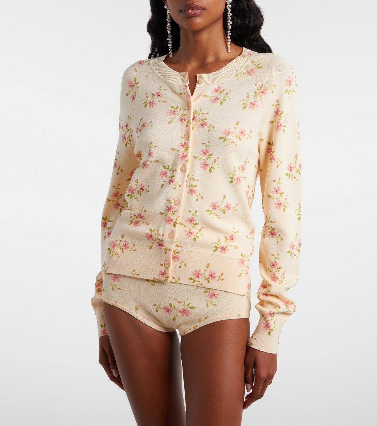 Simone Rocha Floral cardigan