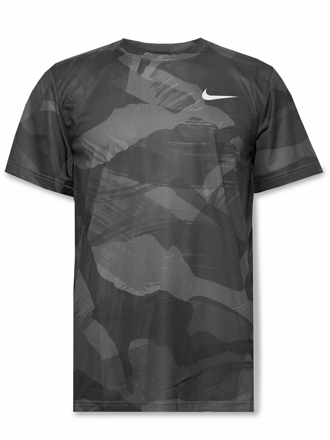 Uitrusten Bacteriën knelpunt Nike Training - Legend Camouflage-Print Dri-FIT T-Shirt - Gray Nike Training