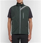 Aztech Mountain - Cathedral Padded Water-Repellent Shell Gilet - Dark green