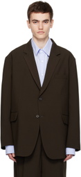 The Frankie Shop Brown Beo Blazer
