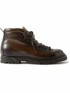 Officine Creative - Artik Burnished-Leather Boots - Brown