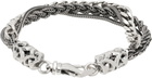 Emanuele Bicocchi Chain & Braided Bracelet