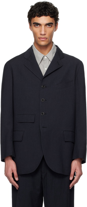 Photo: nanamica Navy Sack Blazer