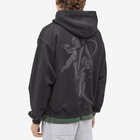 Represent Men's Cherub Initial Zip Hoodie in Jet Black