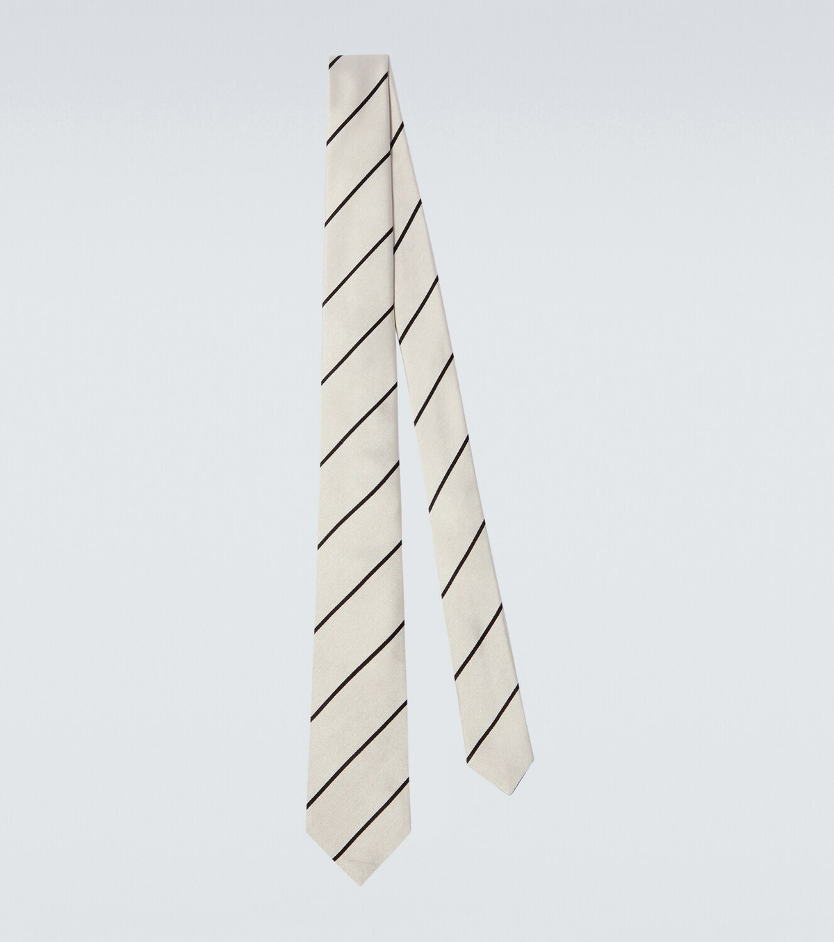 Tom Ford Striped silk jacquard tie