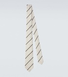 Tom Ford Striped silk jacquard tie