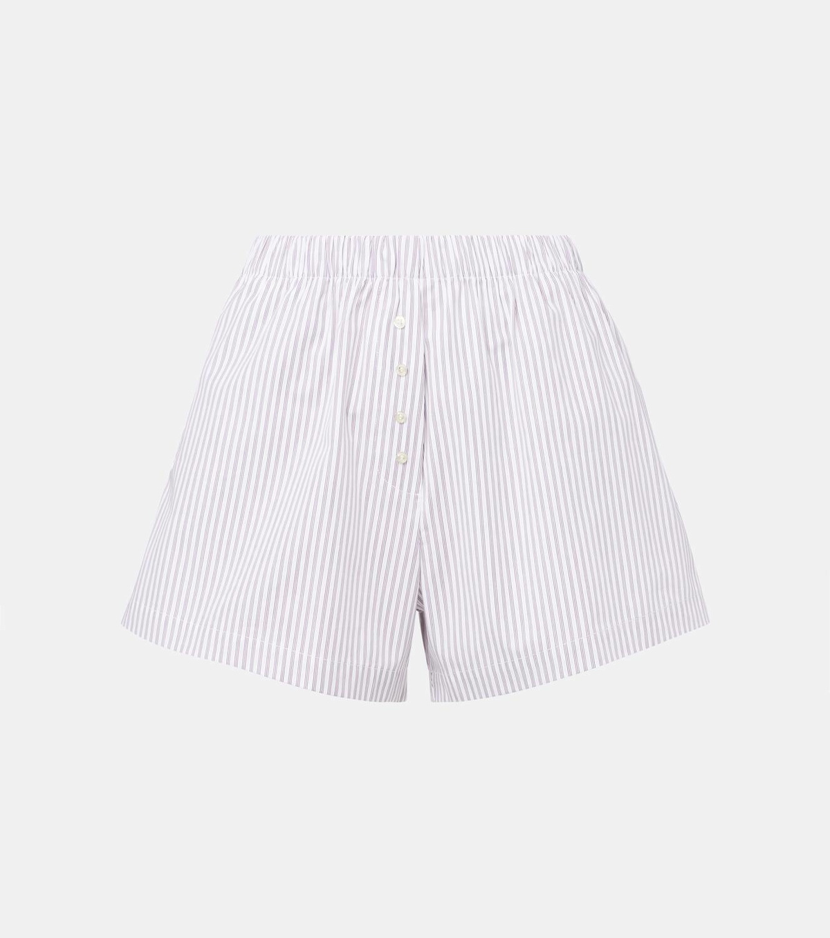 Leset Yoshi striped cotton-blend twill boxers