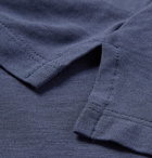 Incotex - Slim-Fit Cotton Polo Shirt - Men - Blue
