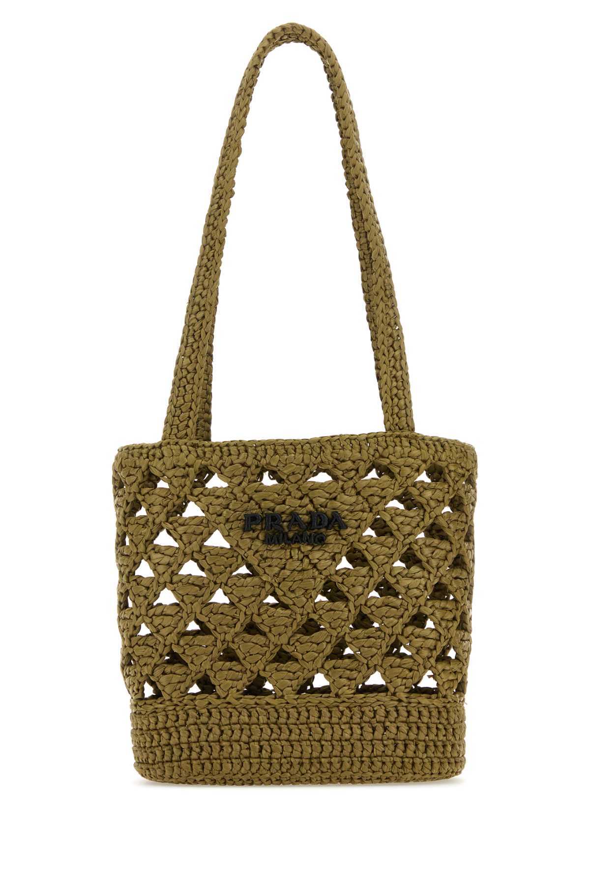 Prada Straw Handbag