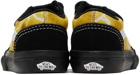 Vans Baby Black & Yellow Old Skool V Sneakers