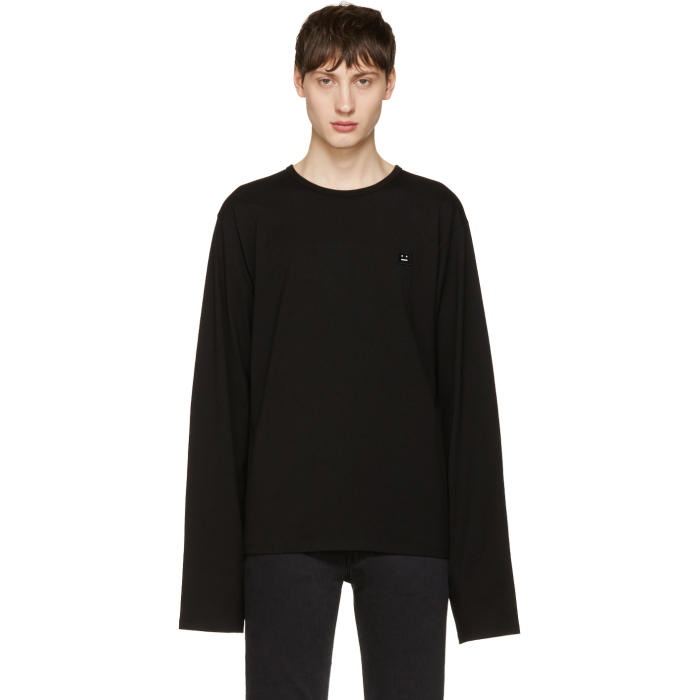 Photo: Acne Studios Black Fello Face T-Shirt