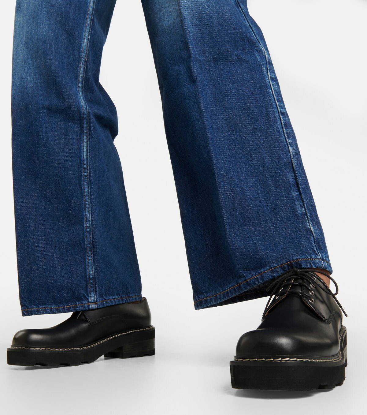 Frame - Le High 'N' Tight wide-leg jeans Frame Denim