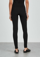 Wolford Perfect Fit Black Stretch-jersey Leggings