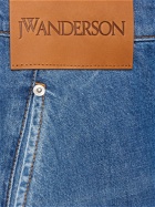 JW ANDERSON - Twisted Cotton Denim Workwear Shorts