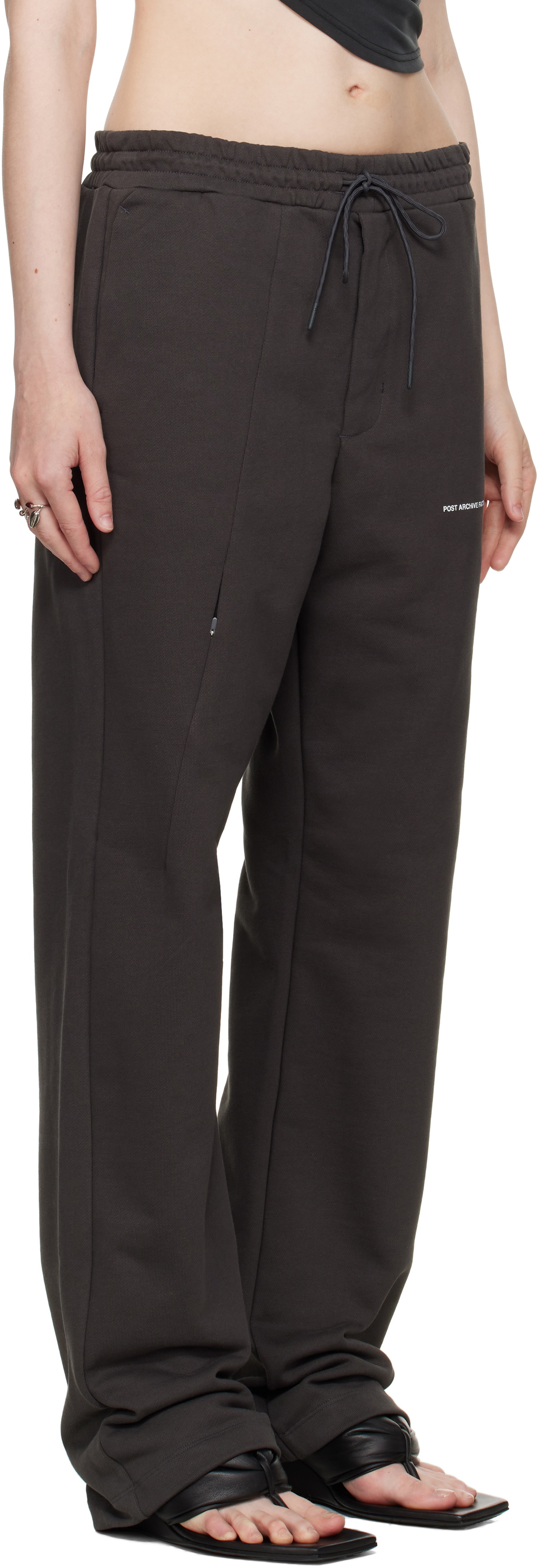POST ARCHIVE FACTION (PAF) Gray 8.0 Right Lounge Pants