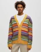 Marni V Neck Longsleeve Cardigan Multi - Mens - Zippers & Cardigans