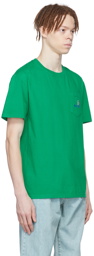 Noah Green Cotton T-Shirt